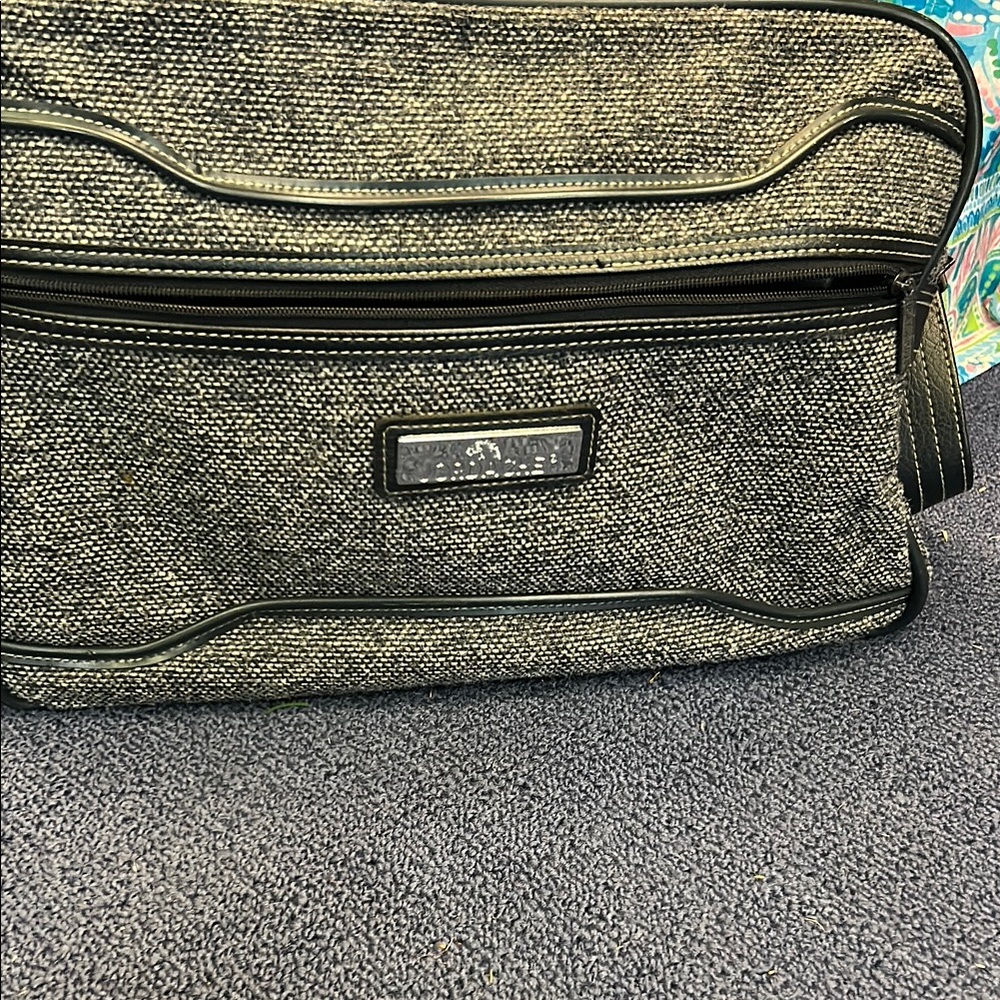 8os Jordache tweed travel  Bag